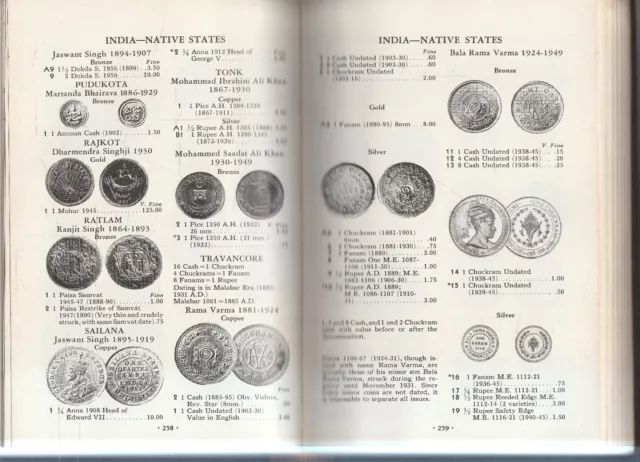 ANTIQUARIAN ,A CATALOGUE OF MODERN WORLD COINS by R S YEOMAN , 1968 2