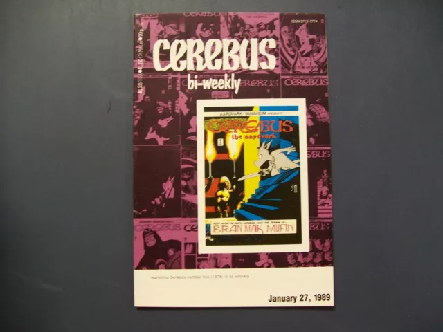 Cerebus Bi-Weekly #5 by Aardvark Comics in Very Fine Condition