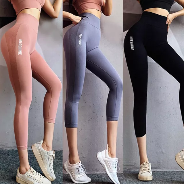 Hot Women Sexy Push Up Yoga Pants Sport Gym Skinny Leggings Fitness  Trousers SFC
