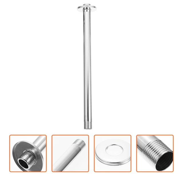 Shower Arm Stainless Steel Bathroom Adjustable Extension