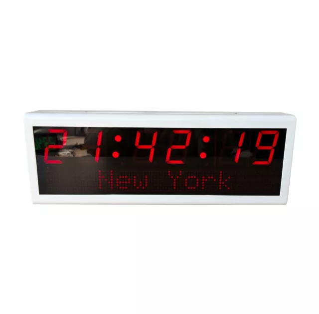 Synchronous IP PoE Clock for Office, Network Synchronized, Metal Casing 3