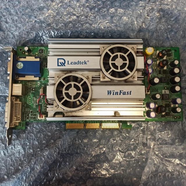 LEADTEK WINFAST A250 Geforce 4 Ti 4400 128 Mb - faulty see