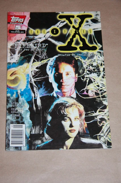 "The X-Files 5 - Firebird Part Two of Three" Topps Comics; Petrucha, Adlard, Kim