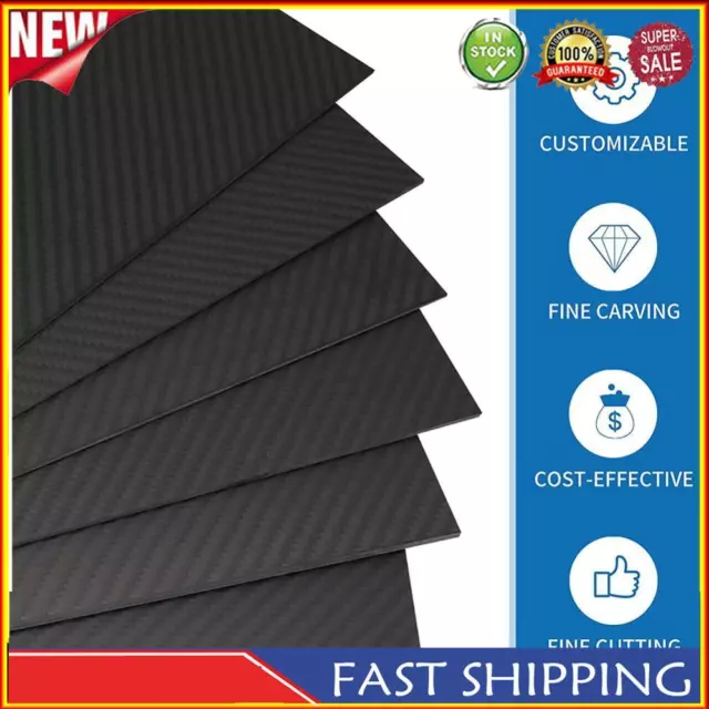 75x125mm Carbon Fiber Plate Panel Sheets Composite Material Carbon Fiber Board