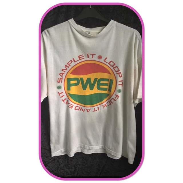 POP WILL EAT Itself Tour T shirt Sample It Loop It Fuck It And Eat 