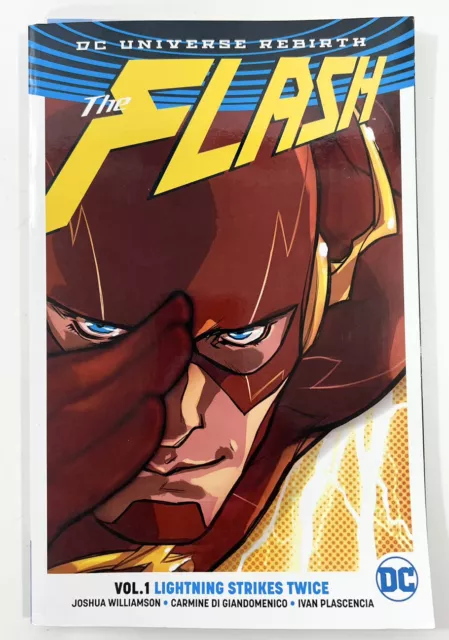 The Flash Vol. 1: Lightning Strikes Twice [Rebirth] SIGNED by Joshua Williamson