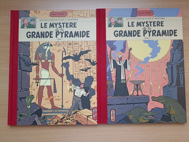 LE MYSTÈRE DE la grande pyramide E.P Jacobs 2010 Blake et Mortimer