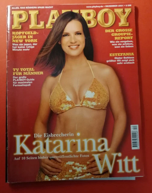 PLAYBOY DEZEMBER 2001 Katharina Witt EUR 8,00 PicClick DE