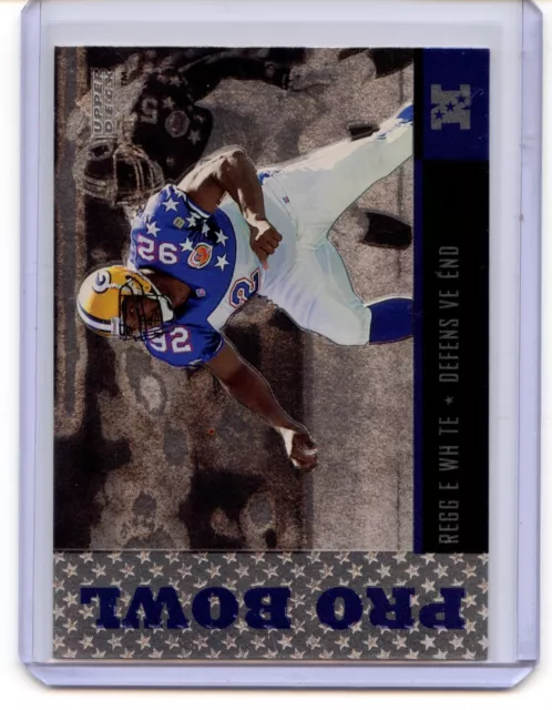 Reggie White 1996 Upper Deck Nfl Football Pro Bowl Insert Card #Pb10 Packers Hof