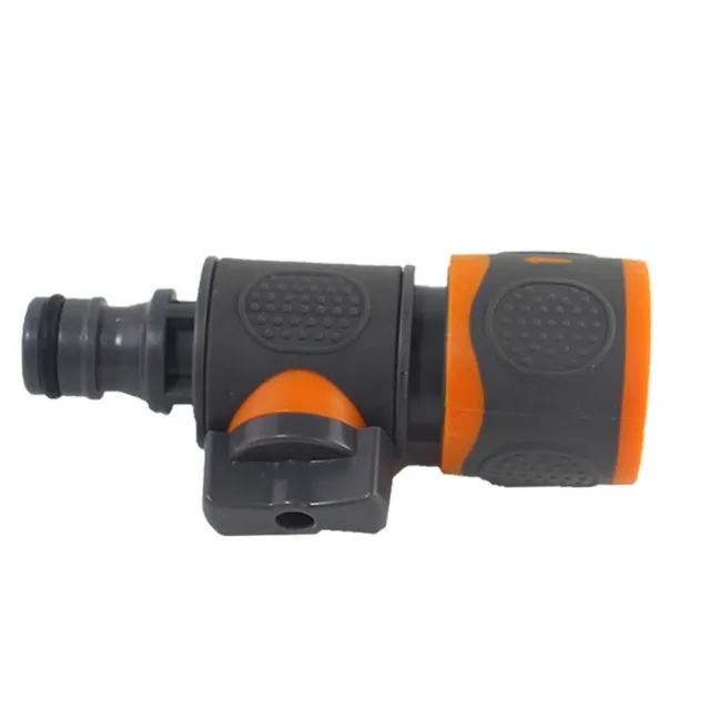 Garden Hose Pipe In Line Tap Shut Off Valve Fitting Connect Adaptor Tool Gadget