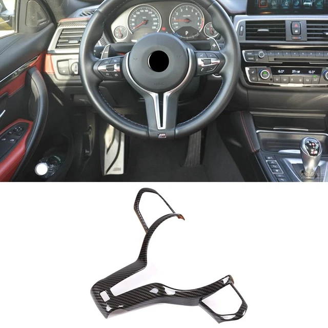 Pulsante Sterzo Ruota Auto Telaio Decorazione Copertura Rivestimento per -1 2 39382