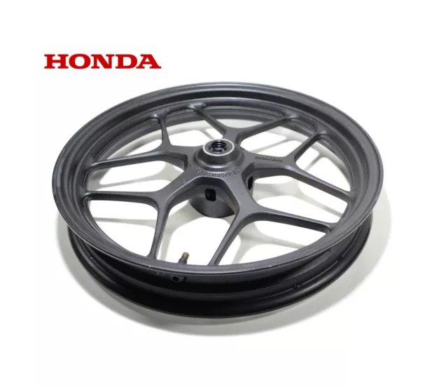 Cerchio anteriore cerchione ruota originale per Honda SH 125 mode Nero 2017 2020