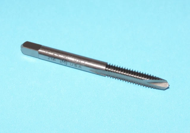 MORSE 12-24 HSS Spiral Point Plug Tap GH3 2FL NC (USA)