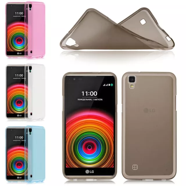 TPU Gel Silicone Soft Matte Jelly Grip Case Back Skin Cover For LG Models