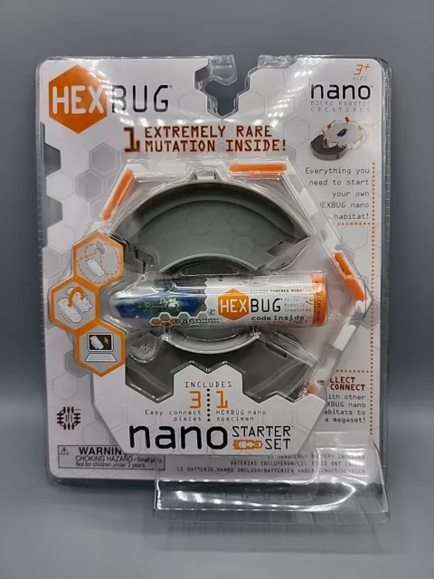 Hexbug Nano Starter Set Extremely Rare Mutation 2010 Sealed Micro Robotic Creatu