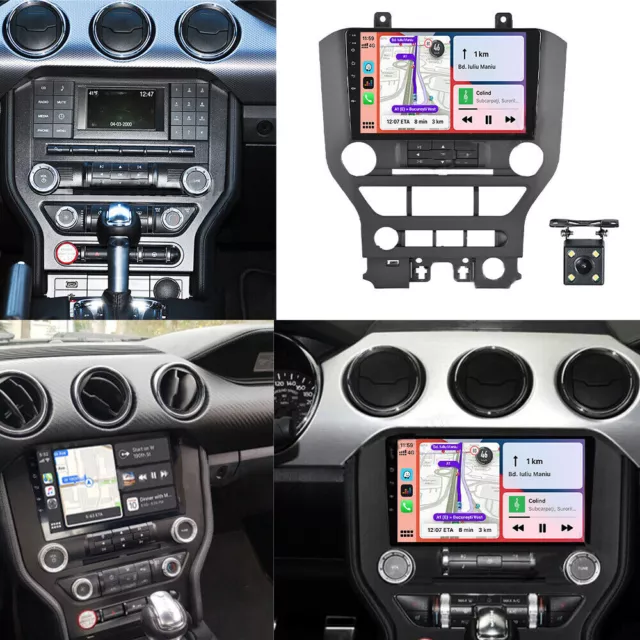 9" Android 12 For Ford Mustang 2015-2021 Car Stereo Radio Gps Navi Carplay 32Gb