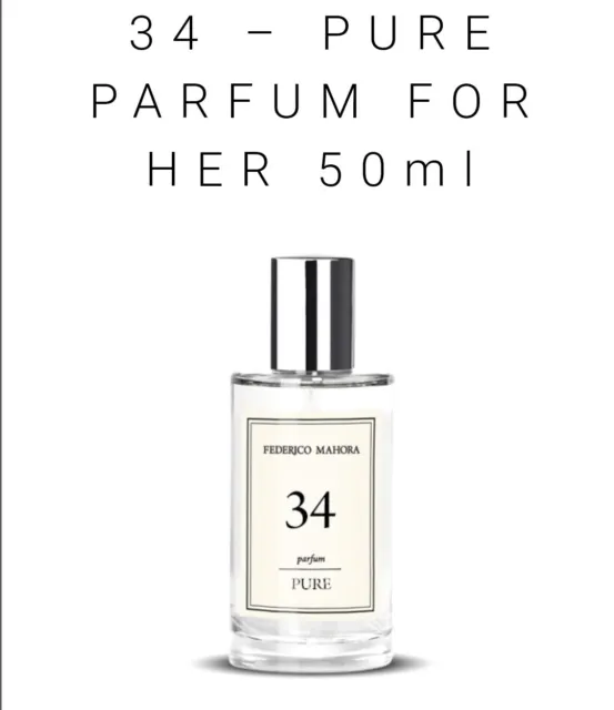 FM 34 Pure Collection Federico Mahora Perfume for Women 50ml UK