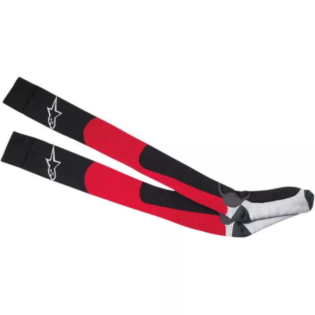 ALPINESTARS Long Tech MX/Motocross/ATV/Off-Road Socks (Red/Black) LG-XL