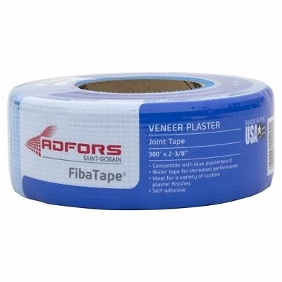 FibaTape nastro articolato in gesso impiallacciatura, blu, 2-3/8 pollici. x 300 piedi -FDW6367-U