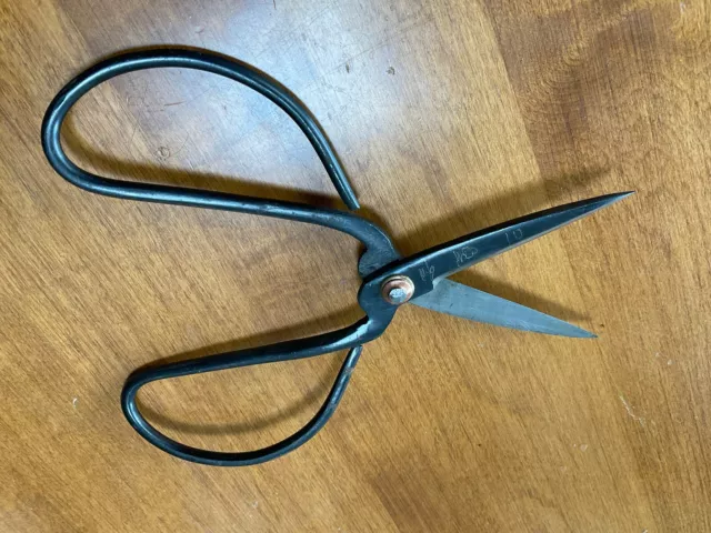 Tijeras/tijeras de hierro medievales renacentistas - POSIBLE HECHAS A MANO.