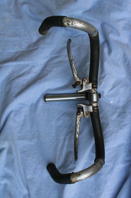 Guidon Randonneur Vintage 1955-65 – Adaptable Sur Herse / Goéland – état D’usage
