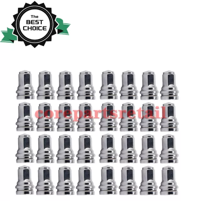 HCPZ1012A HCPZ-1012B For 2017-2023 Ford F250 F350 F450 Super Duty 32PCS Lug Nuts