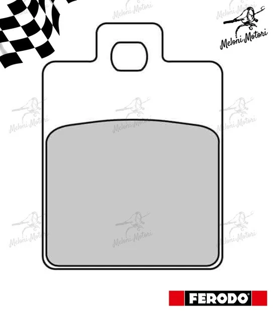 Coppia pastiglie freno ferodo anteriori piaggio ZIP 4T / FAST RAIDER / RST / SP