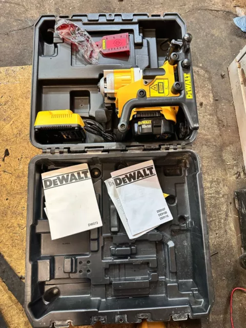 DeWalt DW073 Heavy Duty Multi voltage Rotary Laser Leica Hilti Spectra