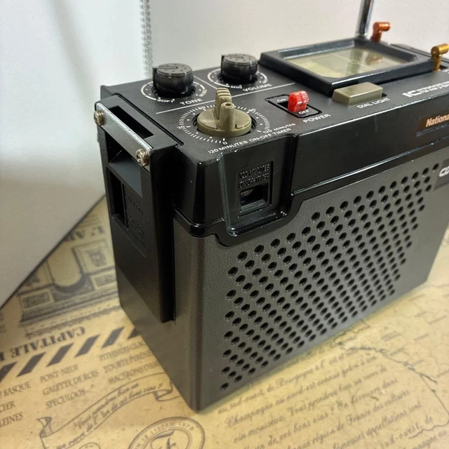 RADIO NACIONAL PANASONIC RF-727 COUGAR Nº 5 AM SW Reparada Probada