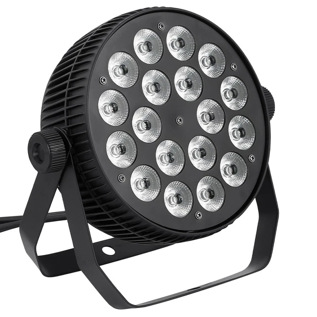200W RGBWA LED Stage Par Light DMX Strobe Effect DJ Par 64 Light Washer Light