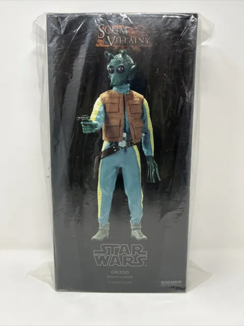 Sideshow Star Wars Greedo Scum and Villainy Hunter 1:6 12” Scale Figure New