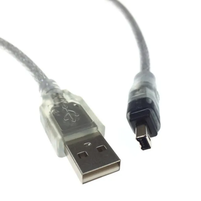 Premium USB to IEEE 1394 4 Pin 4P 4Pin Firewire i-Link DV Cable PC Cord AU Stock