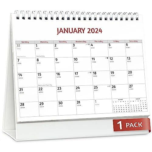 20232024 STANDING FLIP Desk Calendar 18 Month From July 2023 to
