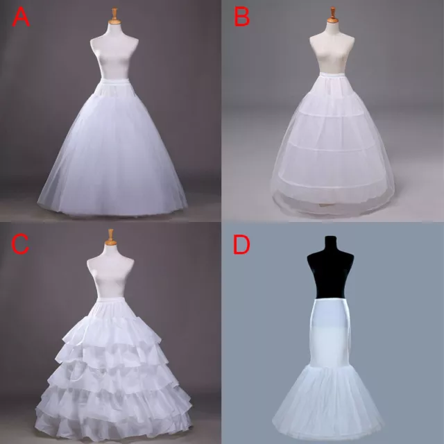 Wedding Petticoat/Bridal Hoop Hoopless Crinoline/Prom Underskirt/White Skirt AU