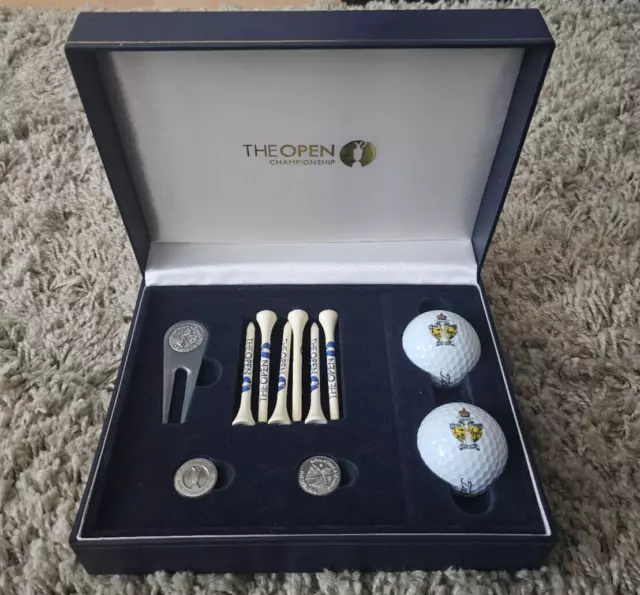 The Open Championship 2012 Royal Lytham & St. Annes Golf Boxed Commemorative Set