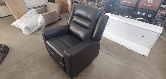 Faux Leather Rocker Recliner New