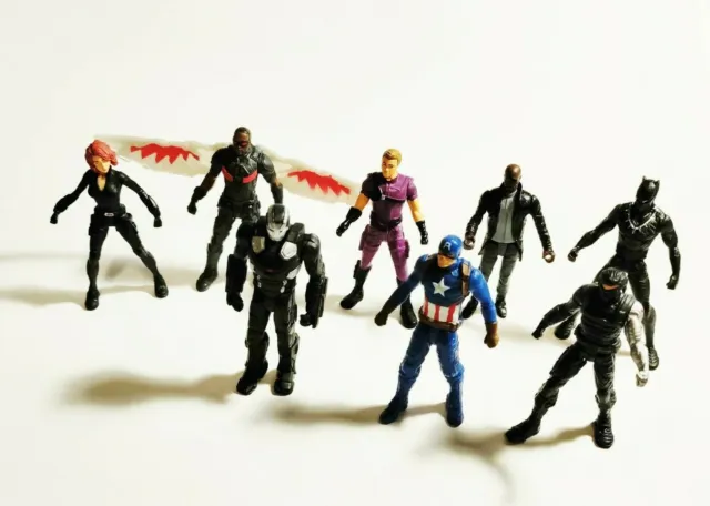 Lot of 8 Marvel Miniverse 2.5" Mini Figures