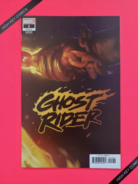 Ghost Rider #1 Variant Rahzzah Teaser Wraparound Cover B Marvel 2019 NM