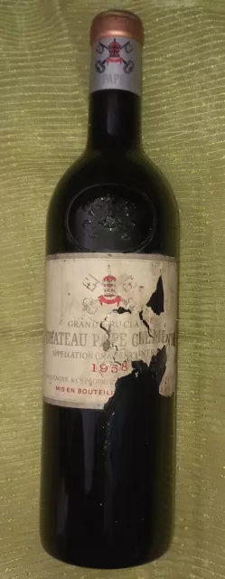 Chateau Pape Clement De 1958 Grand Cru Classe Tres Bon Niveau