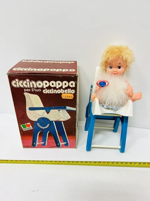 BAMBOLA VINTAGE Camilla Sebino Anni 80 Da Collezione cm 46 Bionda