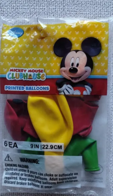 Nuevos globos estampados de Mickey Mouse fiesta de cumpleaños
