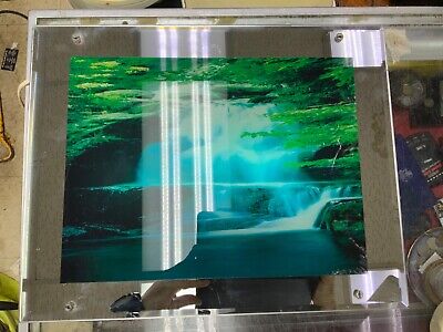 VTG Framed Moving Picture Motion Of Waterfall