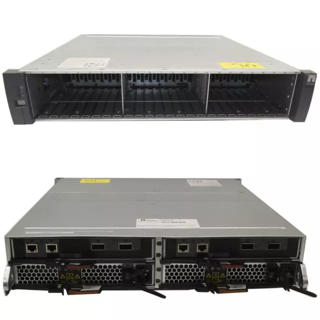 NetApp DS2246 Disk Shelf 2U NAJ-1001 24x Bay 2.5 2x PSU 2x IOM6 Module