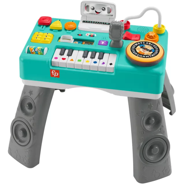 Fisher-Price Lernspaß DJ Spieltisch, Musikspielzeug 3