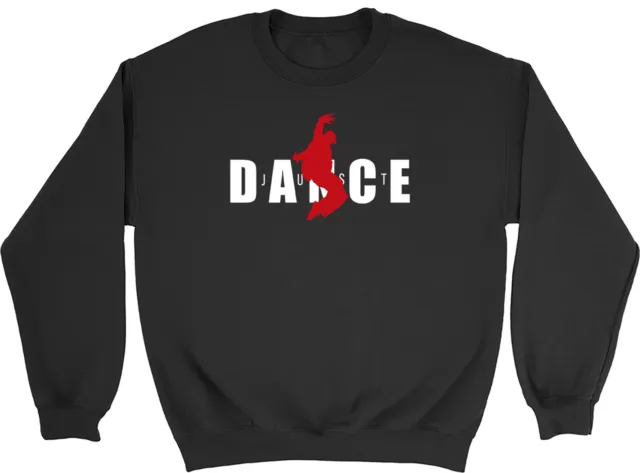Just Dance Hip Hop Dancer Boy Kids Childrens Jumper Sweatshirt Boys Girls Gift