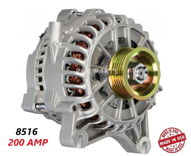 200 AMP 8516 Alternator Ford Mustang 4.6L High Output Performance HD