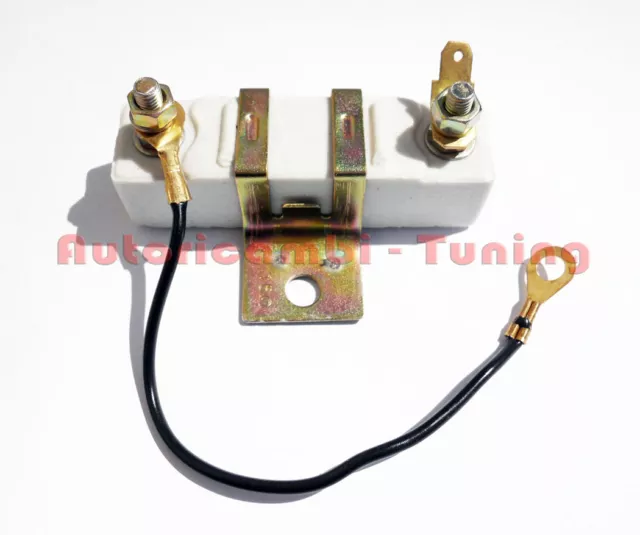 Resistenza ballast per bobina Fiat Panda 30 montata su Fiat 500 F L R 126