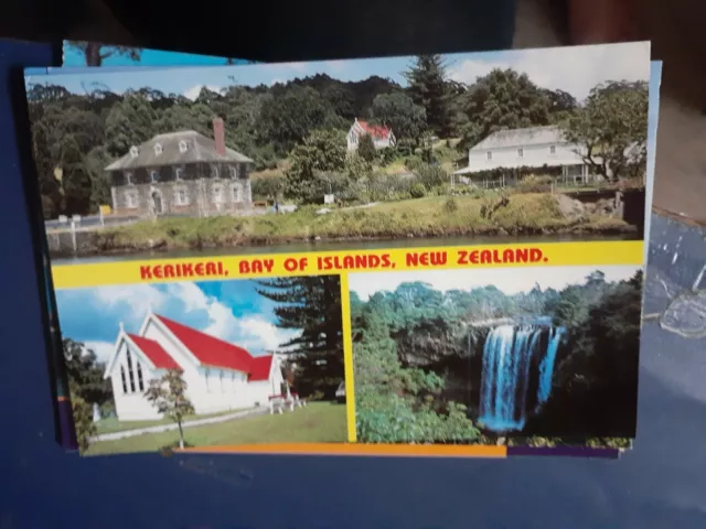 postcard new zealand kerikeri bay of islands views