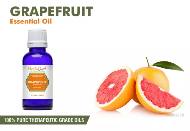 Grapefruit Essential Oil 100% Pure Natural Aromatherapy Therapeutic Grade Oils