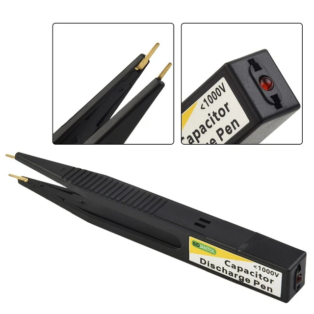 Stylo Déchargeur De Condensateur Haute Tension 1000V - Sécurité électronique, LED Indicatrice - 5